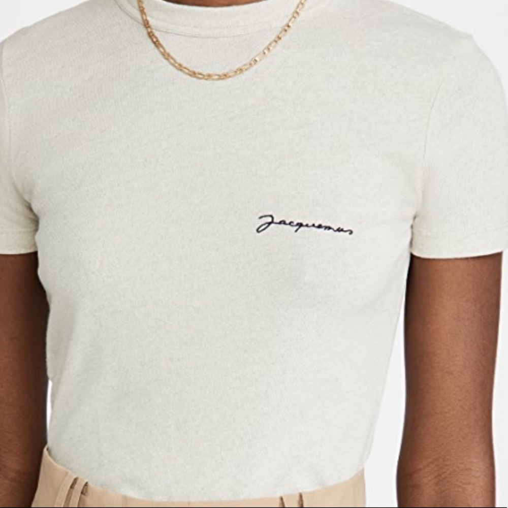 Jacquemeus Beige T-Shirt / Size L